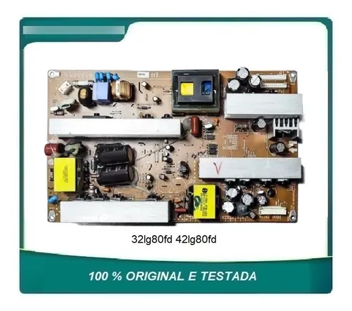 comprar Placa Fonte Da Tv Lcd LG Mod 32lg80fd Funcionando
