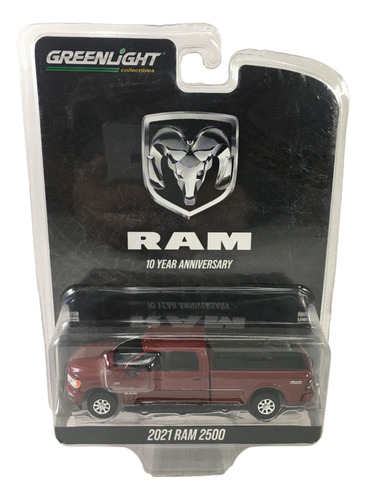 Greenlight 1/64 Ram 10 Year Aniversary 2021 Ram 2500