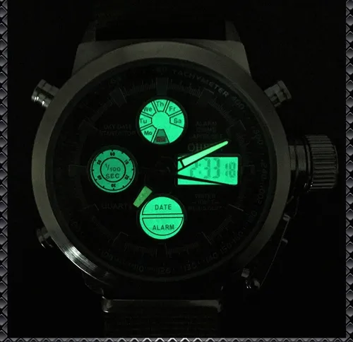 Relojes Hombre Ohsen Estilo Militar Caja