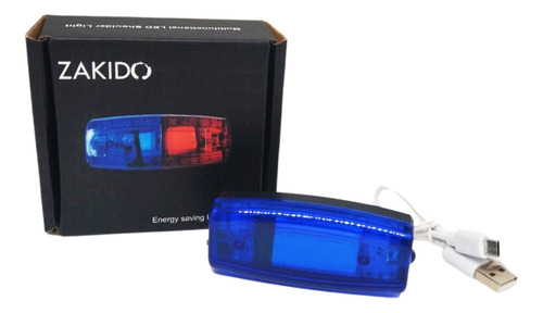 Luz Led Baliza De Hombro Personal Seguridad Vial Bicicleta