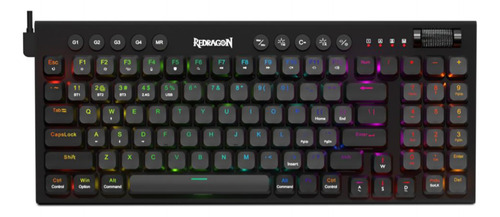 Teclado Mecánico Redragon Sion K653 Negro