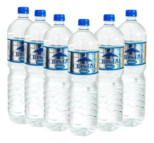 Garrafa Água Mineral 1,5 litros - Pct 6 un
