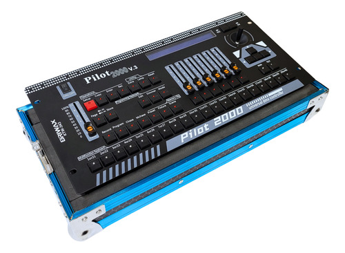 Mesa Iluminação Dmx Pilot2000 No Case Nova Pronta Entrega Nf