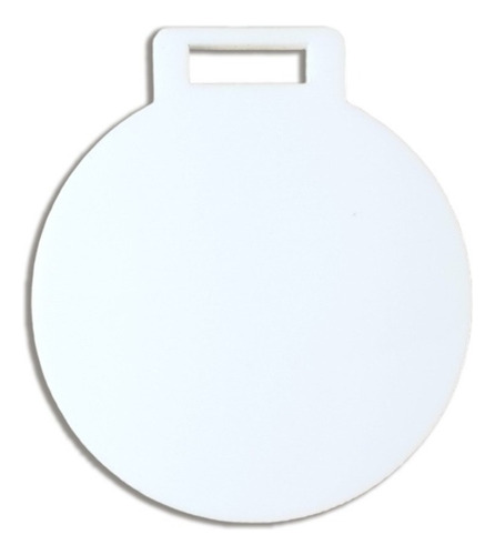 Medalla Acrílico Blanco 3mm 6cm Para Sublimar - Pack 150