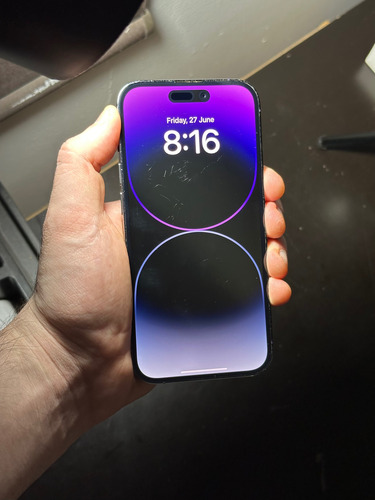 Apple Iphone 14 Pro 128gb - Purple (86%) Violeta Oscuro (Usado)