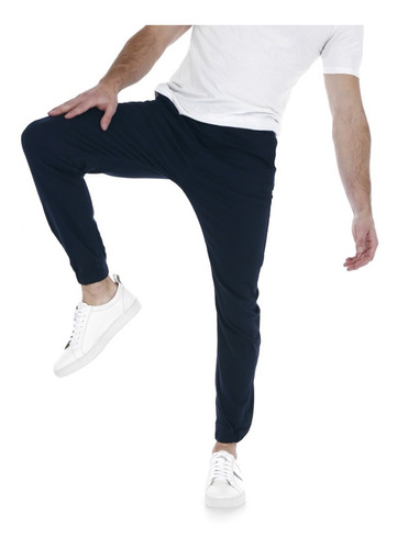 Pantalón Jogger Para Hombre De Gabardina Stretch