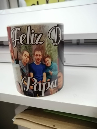 Taza Mágica Personalizada A Todo Color . 11 Oz