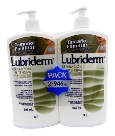 Lubriderm Crema Corporal Reparación 2 Unidades / 946 Ml