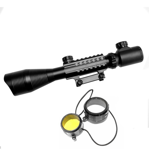 Mira Telescópica 4-12x50 Gadnic Rifle Waterproof Caza