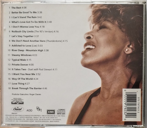 Cd Tina Turner (simply The Best) (Usado)