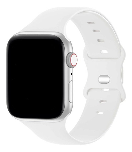 Pack Correa De Silicona + Mica Protectora Para Apple Watch