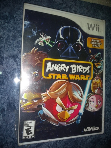 Nintendo Wii Wiiu Video Juego Angry Birds Star Wars Original