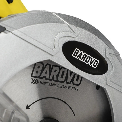Sierra Circular 1500w 185mm Guia Ajuste Profun Barovo Cs15-a