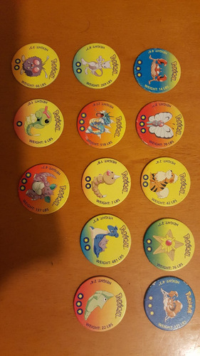 Tazos Pokemon Carton