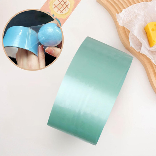 2 Sticky Ball Rolling Tape Decorativo Diy 15m Para Verde