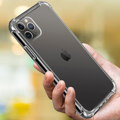 Forro Estuche Funda Transparente iPhone 12 Pro Max 6.7