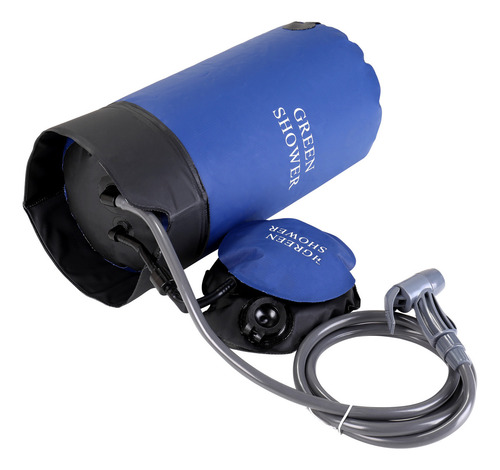 . Bolsa De Ducha Inflable Ligera Con Bomba De Pie Pvc For