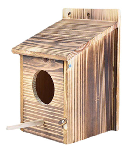 Casa De Madera Para Pájaros, Jaula Para Nido De Pájaros,