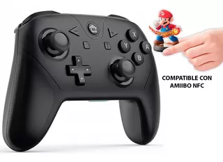 Control Nintendo Switch Inalambrico Pro Negro Turbo