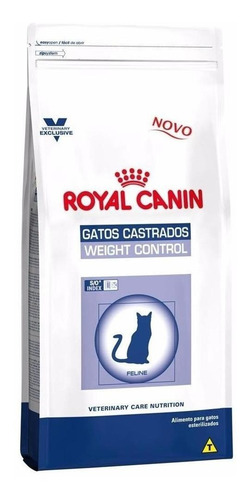Imagen 1 de 3 de Alimento Royal Canin Gatos Castrados Weight Control 7.5 kg