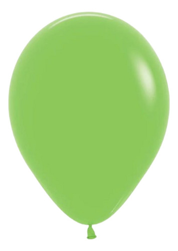 Globos Bombas R-12 30 Cm X 6 Und Verde Claro