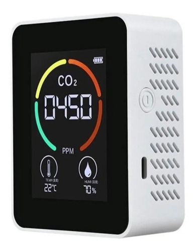 Monitor De Calidad De Aire Co2 Detector Dióxido De Carbono