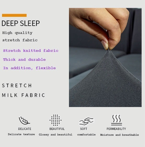 Protector Cubre Sala Ajustable Stretch Fit Elástico