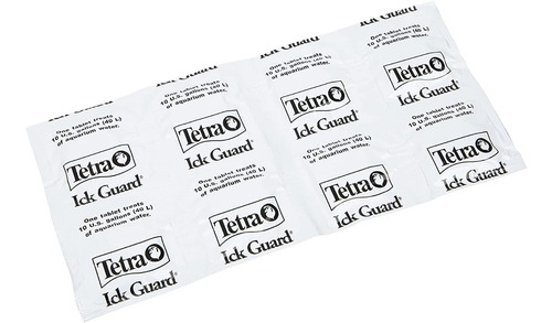 Imagen 3 de 10 de Tetra Ick Guard 8 Tabletas Tratamiento Punto Blanco Peces