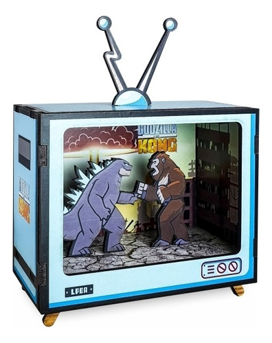 Tv Box Godzilla Vs Kong