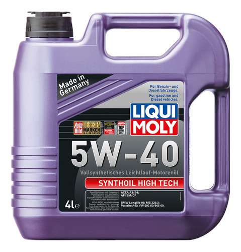 Aceite Para Motor Synthoil High Tech 5w-40