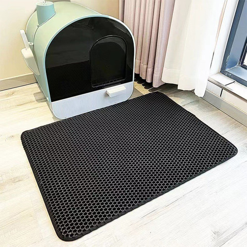 Tapete Para Arenero De Gato Xl 2 Capa Rascador Atrapa Arena