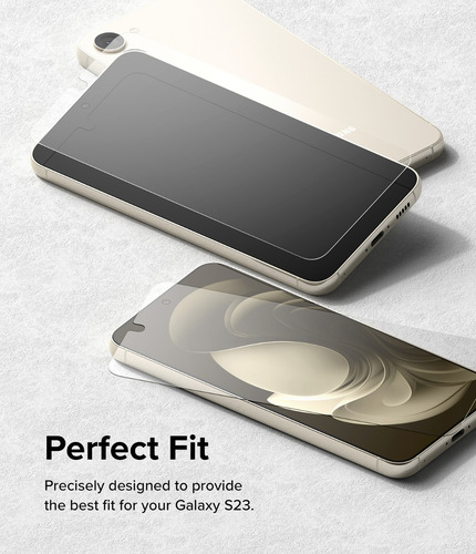 Imagen 5 de 10 de Vidrio Templado Para Samsung S23 Ringke Pack X2 Screen Glass