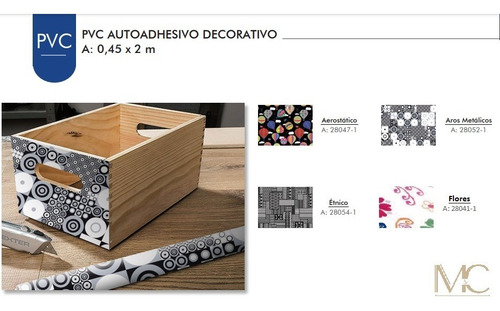 Papel Contac Autoadhesivo 0.45x2 Mts Muebles Y Cosas 280411