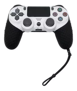 Funda Para Mando Ps4 Con Sujetador Dualshock 4 Negro