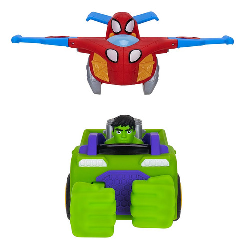 Veículo Tanque 2 Em 1 Do Hulk Com Spidey - Spidey