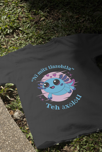 Remera: Axolotl Masculino Memoestampados