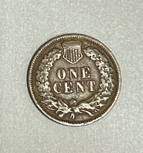 Moneda De Un Centavo De Dólar De Estados Unidos 1902 Indio (Usado)