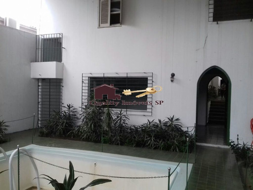 Imagem 3 de 15 de Linda Casa Com 23 Cômodos Em Pinheiros - Qy3083