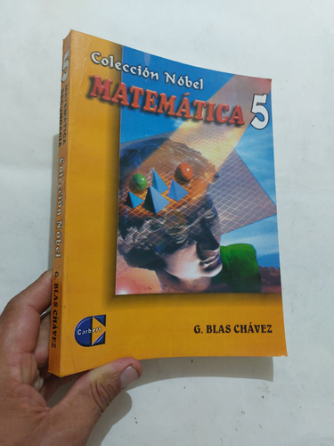Libro Matematicas 5° Secundaria Colección Nobel Blas Chavez