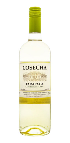 Vinho Tarapaca Cosecha Sauvignon Blanc 750 Ml Kit Com 12 Un