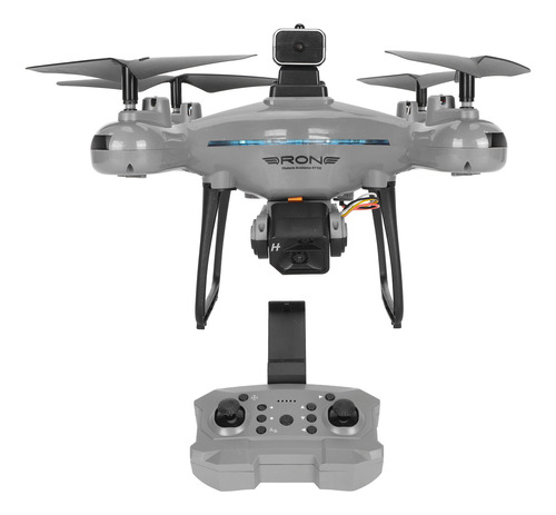 Drone Rc Cuadricóptero 4k Con Doble Cámara Y Lente Hd, Zoom