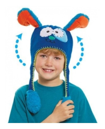 ¡ Sombrero Divertido Gorro Hat Flipper Puppy Mascota Azul !!