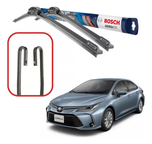 Par Palheta Parabrisa Toyota Corolla2020 2021 2022 2023 2024
