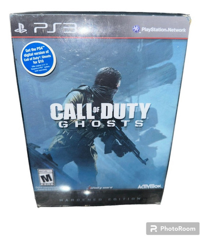 Call Of Duty Ghosts Hardened Edition Para Playstation 3 (Usado)
