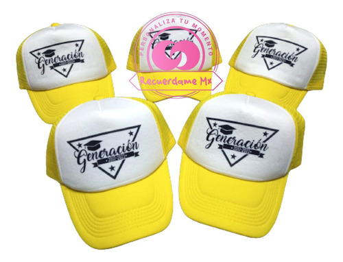 30 Gorras Personalizadas Graduacion Escuelas Eventos