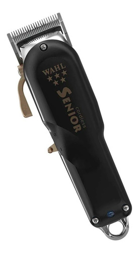 Maquina De Cortar Cabelo Profissional Wahl Senior Black