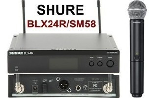 Imagen 3 de 9 de Microfono Inalámbrico Shure Blx24r/sm58 Rack Sm58