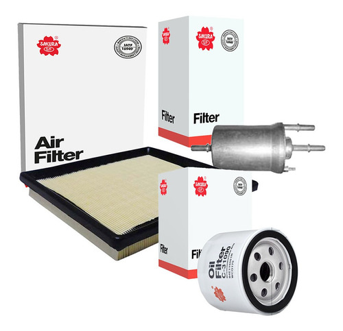 Kit Filtros Aceite Aire Gasolina Caddy Pasajeros 1.6l 2018