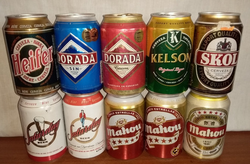 Imagen 3 de 10 de Latas De Coleccion Europeas