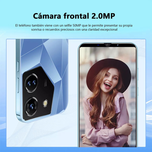. Android Celulares C20 Pro 5.0 Pulgadas Barato Ram1gb Y Rom8gb Azul